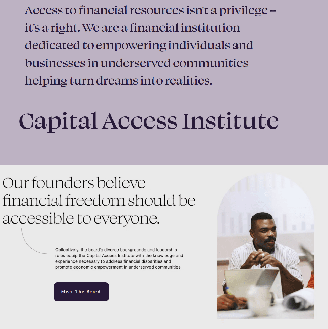 Capital Access Institute